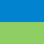 Sapphire Blue & Lime Green