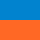 Sapphire Blue & Orange